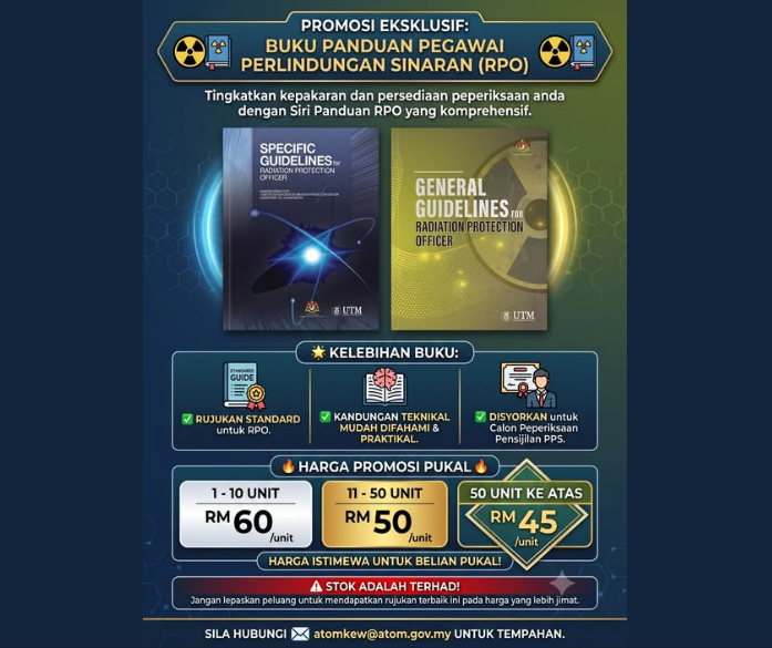 Buku Panduan Pegawai Pelindungan Sinaran (RPO)